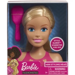 Barbie Mini Kapperskop, Blond Haar -Kinderwereld Verkoop barbie mini kapperskop blond haar a369056 3