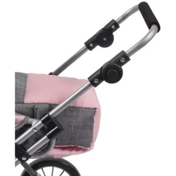 BAYER CHIC 2000 Combi Poppenwagen LENI Melange Grijs-roze 9 BAYER CHIC 2000 Combi Poppenwagen LENI Melange Grijs-roze -Kinderwereld Verkoop bayer chic 2000 combi poppenwagen leni melange grijs roze a355163 4
