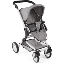 BAYER CHIC 2000 Fides 3 In 1 Combi Poppenwagen Grijs -Kinderwereld Verkoop bayer chic 2000 fides 3 in 1 combi poppenwagen grijs a321003 3