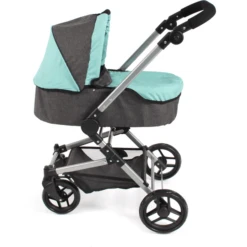 BAYER CHIC 2000 Fides 3 In 1 Combi Poppenwagen Melange Mint -Kinderwereld Verkoop bayer chic 2000 fides 3 in 1 combi poppenwagen melange mint a321004 2