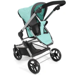 BAYER CHIC 2000 Fides 3 In 1 Combi Poppenwagen Melange Mint -Kinderwereld Verkoop bayer chic 2000 fides 3 in 1 combi poppenwagen melange mint a321004 4