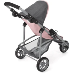 BAYER CHIC 2000 Jogging Buggy LOLA Melange Antraciet-roze -Kinderwereld Verkoop bayer chic 2000 jogging buggy lola melange antraciet roze a355599 2