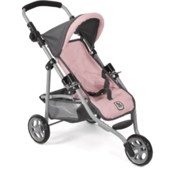 BAYER CHIC 2000 Jogging Buggy LOLA Melange Antraciet-roze -Kinderwereld Verkoop bayer chic 2000 jogging buggy lola melange antraciet roze a355599 3