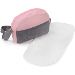 BAYER CHIC 2000 Luiertas Melange Grijs-roze -Kinderwereld Verkoop bayer chic 2000 luiertas melange grijs roze a360152 3