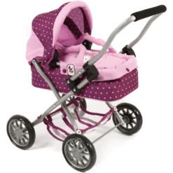 BAYER CHIC 2000 Mini Knuffel Kinderwagen SMARTY Dots Braam -Kinderwereld Verkoop bayer chic 2000 mini knuffel kinderwagen smarty dots braam a355156 2