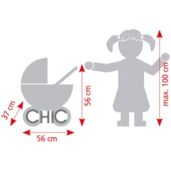 BAYER CHIC 2000 Mini Knuffel Kinderwagen SMARTY Dots Braam -Kinderwereld Verkoop bayer chic 2000 mini knuffel kinderwagen smarty dots braam a355156 3