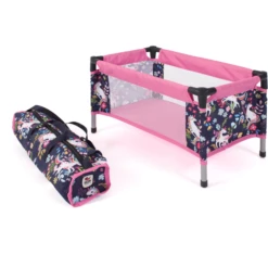 BAYER CHIC 2000 Poppen Reisbedje Eenhoorn -Kinderwereld Verkoop bayer chic 2000 poppen reisbedje eenhoorn a355976 3