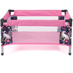 BAYER CHIC 2000 Poppen Reisbedje Eenhoorn -Kinderwereld Verkoop bayer chic 2000 poppen reisbedje eenhoorn a355976 4