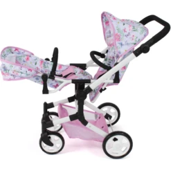 BAYER CHIC 2000 Poppenwagen Linus Duo Flower -Kinderwereld Verkoop bayer chic 2000 poppenwagen linus duo flower a359595 2