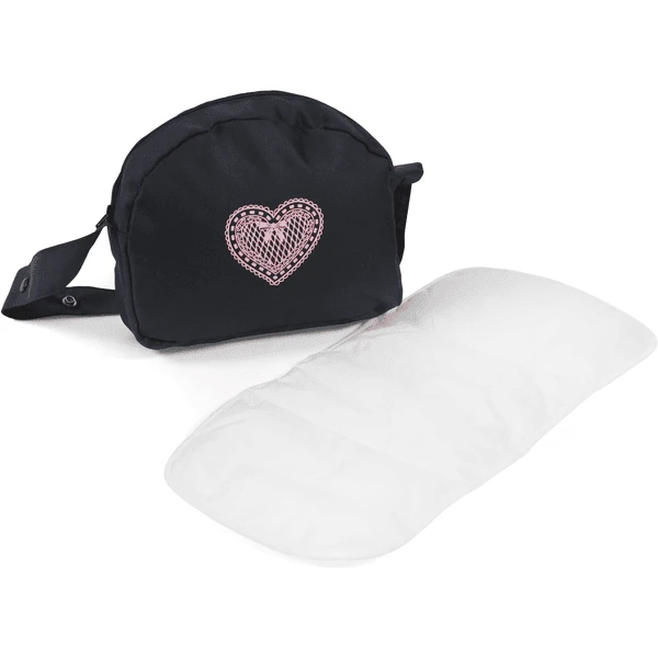 BAYER CHIC 2000 Poppenwisselzak Melnage Grijs-navy 3 BAYER CHIC 2000 Poppenwisselzak Melnage Grijs-navy - Afbeelding 3