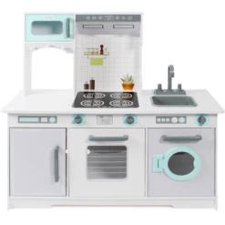 BAYER CHIC 2000 Speelkeuken, Wit/grijs/mint -Kinderwereld Verkoop bayer chic 2000 speelkeuken wit grijs mint a354792 4