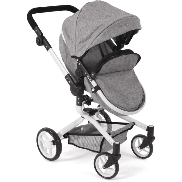 BAYER CHIC Combi Poppenwagen YOLO Grijs 5 BAYER CHIC Combi Poppenwagen YOLO Grijs - Afbeelding 5
