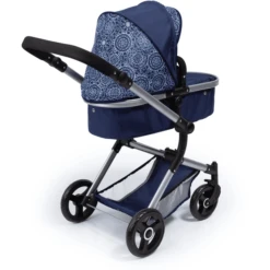 Bayer Design Combi Poppenwagen Finn, Blauw -Kinderwereld Verkoop bayer design combi poppenwagen finn blauw a250913 2