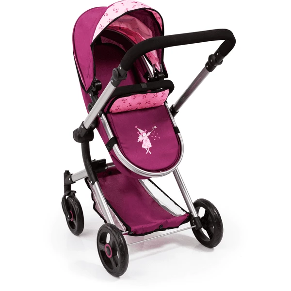 Bayer Design Neo Vario Combinatie Poppenwagen Pruim, Met Fee 4 Bayer Design Neo Vario Combinatie Poppenwagen Pruim, Met Fee - Afbeelding 4