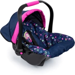 Bayer Design Poppen Autostoel Met Dak Blauw, Met Zeemeermin -Kinderwereld Verkoop bayer design poppen autostoel met dak blauw met zeemeermin a313531 2