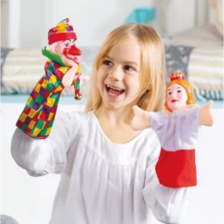 Beluga Punch En Judy Show Handpop Set -Kinderwereld Verkoop beluga punch en judy show handpop set a317277 3
