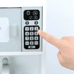 Bino Kinderkeuken Met Wasmachine En Toebehoren, Wit -Kinderwereld Verkoop bino kinderkeuken met wasmachine en toebehoren wit a360492 3