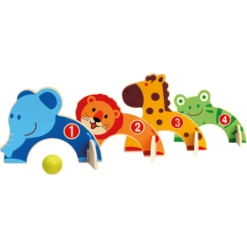 Bino Kinderset Rocket Van Hout, Dierentuin -Kinderwereld Verkoop bino kinderset rocket van hout dierentuin a360513 3