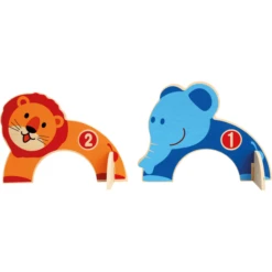 Bino Kinderset Rocket Van Hout, Dierentuin -Kinderwereld Verkoop bino kinderset rocket van hout dierentuin a360513 4