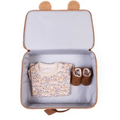 Childhome CHILD HOME Kinderkoffertje Mini Traveller Teddy Bruin -Kinderwereld Verkoop child home kinderkoffertje mini traveller teddy bruin a366705 4