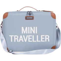 CHILDHOME Kinderkoffer Mini Traveller Grijs / Antiek Wit -Kinderwereld Verkoop childhome kinderkoffer mini traveller grijs antiek wit a301535 4