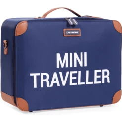 CHILDHOME Kinderkoffer Mini Traveller Marine / Wit -Kinderwereld Verkoop childhome kinderkoffer mini traveller marine wit a301534 2