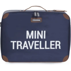 CHILDHOME Kinderkoffer Mini Traveller Marine / Wit