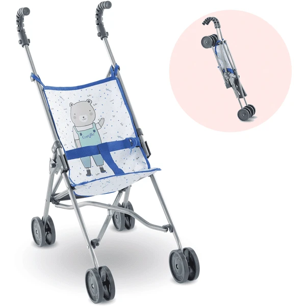 Corolle ® Mon Grand Accessoires - Doll Buggy Blauw 2 Corolle ® Mon Grand Accessoires - Doll Buggy Blauw - Afbeelding 2