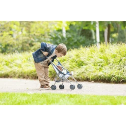 Corolle ® Mon Grand Accessoires - Doll Buggy Blauw 9 Corolle ® Mon Grand Accessoires - Doll Buggy Blauw -Kinderwereld Verkoop corolle mon grand accessoires doll buggy blauw a290270 4