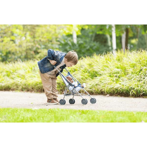 Corolle ® Mon Grand Accessoires - Doll Buggy Blauw 5 Corolle ® Mon Grand Accessoires - Doll Buggy Blauw - Afbeelding 5