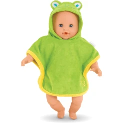 Corolle ® Mon Petit Poupon - Badjas, Kikker 30cm -Kinderwereld Verkoop corolle mon petit poupon badjas kikker 30cm a337765 4