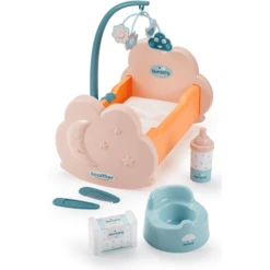 Ecoiffier Poppenwieg Met Accessoires -Kinderwereld Verkoop ecoiffier poppenwieg met accessoires a386620 2