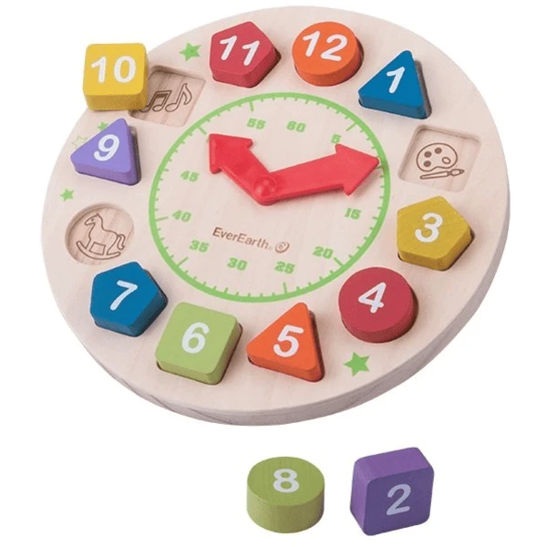 EverEarth® Houten Klok 2 EverEarth® Houten Klok - Afbeelding 2