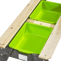 EXIT TOYS EXIT Aksent Zand-, Water- En Picknicktafel (1 Bankje) Met Parasol En Tuingereedschap -Kinderwereld Verkoop exit aksent zand water en picknicktafel 1 bankje met parasol en tuingereedschap a248476 2