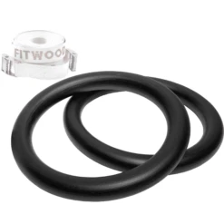 Fitwood ULPU Turnringen, Zwart - Witte Bandjes