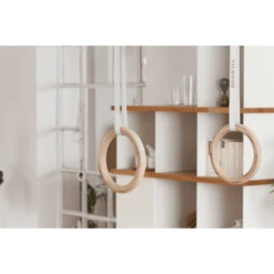 Fitwood ULPU Turnringen, Zwart - Witte Bandjes -Kinderwereld Verkoop fitwood ulpu turnringen zwart witte bandjes a377270 4