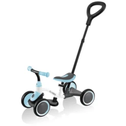 GLOBBER Leerfiets 3 In 1, Wit-pastelblauw