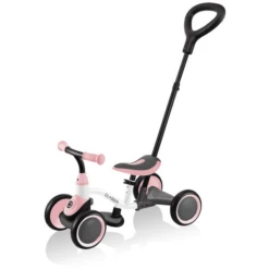 GLOBBER Leerfiets 3 In 1, Wit-pastelroze