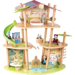 Hape Het Bamboehuis Van Panda's - Green Planet Explore Rs -Kinderwereld Verkoop hape het bamboehuis van pandas green planet explore rs a391196 2