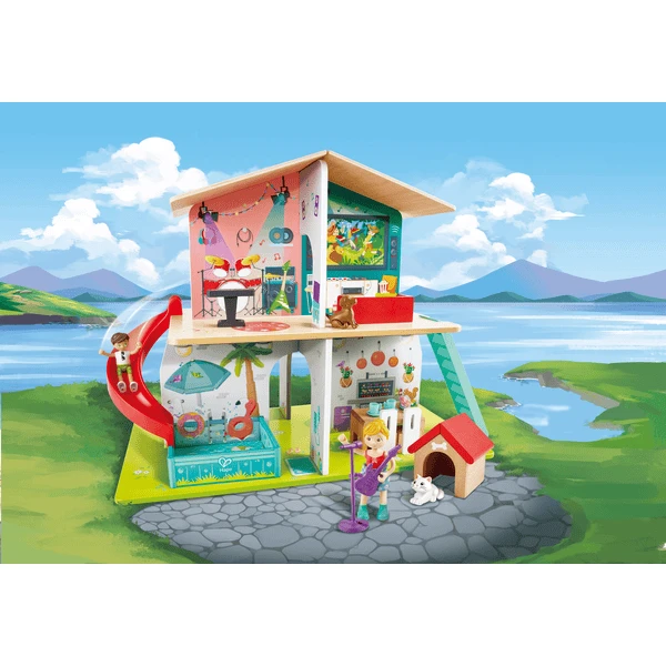 Hape Interactief Poppenhuis 4 Hape Interactief Poppenhuis - Afbeelding 4