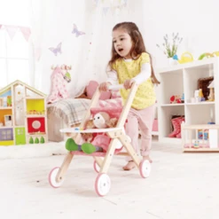 HAPE Poppenwagen (E3603) -Kinderwereld Verkoop hape poppenwagen e3603 a062330 3