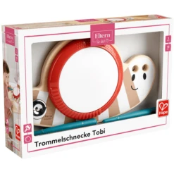 Hape Trommel Slak Tobi -Kinderwereld Verkoop hape trommel slak tobi a315459 4