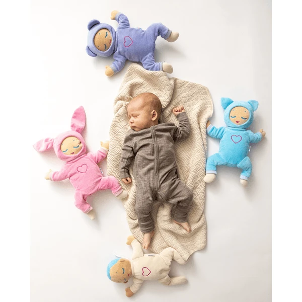 Hauck & Block Lulla Mouse Outfit, Paars 5 Hauck & Block Lulla Mouse Outfit, Paars - Afbeelding 5