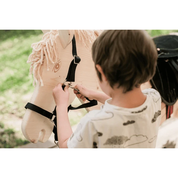 Helga Kreft "Halster Voor Tuinpaarden, Zwart." 2 Helga Kreft "Halster Voor Tuinpaarden, Zwart." - Afbeelding 2