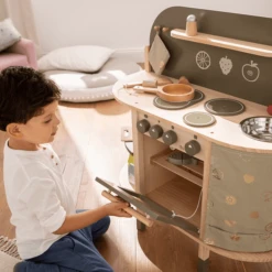 Howa Kinderkeuken " Lucky " Van Hout -Kinderwereld Verkoop howa kinderkeuken lucky van hout a349761 2
