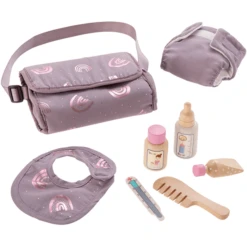 Howa Poppen Luiertas "Regenboog" Inclusief Accessoires 7 Stuks -Kinderwereld Verkoop howa poppen luiertas regenboog inclusief accessoires 7 stuks a349827 2