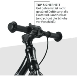 HUDORA ® Loopfiets Advanced Alu, Zwart -Kinderwereld Verkoop hudora loopfiets advanced alu zwart a297325 3