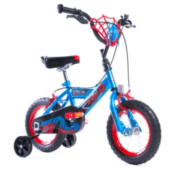 Huffy Fiets Marvel Spider -Man 12 Inch EZ- Build , Zwart/Rood -Kinderwereld Verkoop huffy fiets marvel spider man 12 inch ez build zwart rood a360163 2