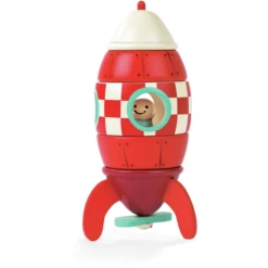Janod® Magnetisch Bouwpakket - Raket Klein -Kinderwereld Verkoop janod magnetisch bouwpakket raket klein a195994 4