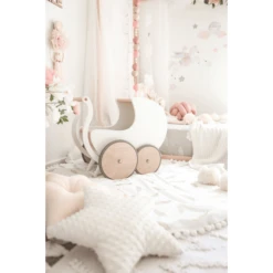 Kinderfeets ® Poppenwagen, Wit -Kinderwereld Verkoop kinderfeets poppenwagen wit a294340 4